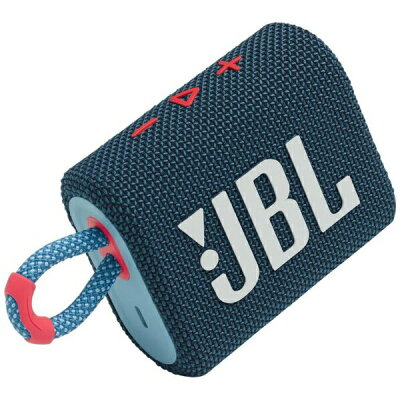 JBL ジェイビーエル ブルートゥース スピーカー ブルーピンク JBLGO3BLUP 防水 /Bluetooth対応